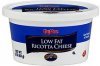 Hy-Vee ricotta cheese low fat Calories