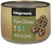 Wegmans ripe olives sliced Calories