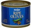Meijer ripe olives sliced Calories