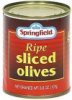 Springfield ripe sliced olives Calories