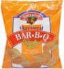 Hannaford rippled chips bar-b-q flavored Calories