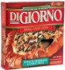 Digiorno rising crust pizza spinach, mushroom & garlic Calories