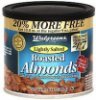 Walgreens roasted almonds lightly salted Calories