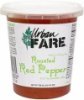 Urban Fare roasted red pepper soup hot southwestern style Calories
