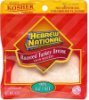 Hebrew National roasted turkey breast thin sliced Calories