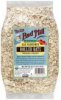 Bobs Red Mill rolled oats whole grain, old fashioned, organic Calories