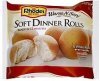 Rhodes rolls soft dinner Calories