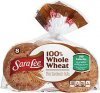 Sara Lee rolls thin sandwich 100% whole wheat Calories