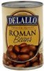 Delallo roman beans Calories
