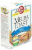 Melba Toast rye Calories