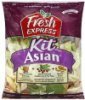 Fresh express salad kit asian Calories