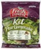 Fresh express salad kit pear gorgonzola Calories