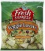 Fresh express salad veggie lover's Calories