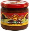 Casa Fiesta salsa dip hot Calories