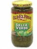 Old El Paso salsa verde, medium Calories
