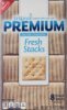 Premium saltine crackers original fresh stacks Calories