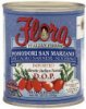 Flora Italian Foods san marzano tomatoes Calories