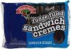 Hannaford sandwich cookies fudge-filled cremes Calories