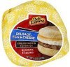 Deli Express sandwich english muffin, sausage, egg & cheese Calories