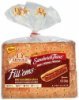 Arnold sandwich thins fill'ems 100% whole wheat pre-sliced Calories
