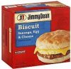 Jimmy Dean sandwiches biscuit, sausage, egg & cheese Calories
