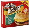 Jimmy Dean sandwiches biscuit, turkey sausage Calories