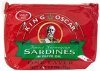 King Oscar sardines in olive oil snack size Calories