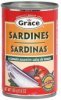 Grace sardines in tomato sauce Calories