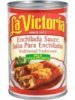 La Victoria sauce enchilada traditional mild poco picante Calories