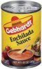 Gebhardt sauce enchilada Calories
