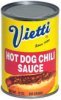 Vietti sauce hot dog chili fat free Calories