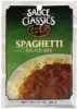 Sauce Classics sauce mix spaghetti Calories