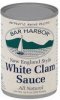 Bar Harbor sauce white clam, new england style Calories