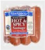 Blue Ribbon sausage hickory smoked hot & spicy Calories