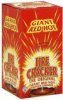 Fire Cracker sausage pickled, giant red hot Calories