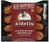 Aidells sausage smoked pork, cajun style andouille Calories