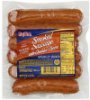 Hy-Vee sausage smoked, with cheddar cheese Calories
