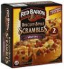 Red Baron scrambles biscuit-style, western Calories