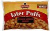 Our Family seasoned shredded potatoes tater puffs Calories