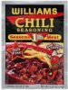 Williams seasoning chili, salt free Calories