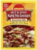 Sun-Bird seasoning mix kung pao chicken, hot & spicy Calories