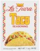 La Tiara seasoning taco Calories