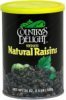 Countrys Delight seedless natural raisins Calories