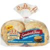 Arnold select whole grain white pre sliced sandwich thins Calories
