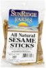 Sunridge Farms sesame sticks Calories