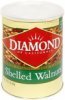 Diamond of California shelled walnuts Calories