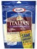 Kraft shredded cheese italian 5 cheese Calories