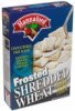 Hannaford shredded wheat frosted Calories