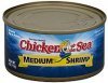 Chicken Of The Sea shrimp medium Calories