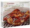 Contessa shrimp on the bar-b Calories